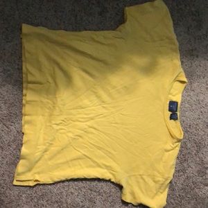 Plain yellow shirt